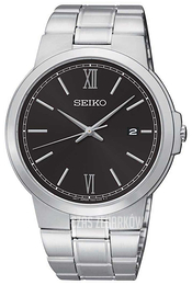 Seiko Czarny/Stal Ø42 mm SGEG43P1
