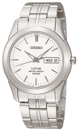 Seiko Dress Biały/Stal Ø36 mm SGG713P1