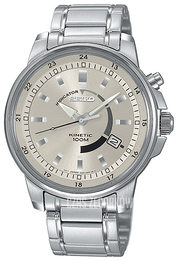 Seiko Kinetic Szary/Stal Ø41 mm SKA379