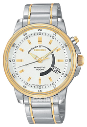 Seiko Biały/Stal Ø41 mm SKA380