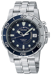 Seiko Niebieski/Stal Ø40.5 mm SKA387