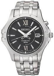 Seiko Dress Czarny/Stal Ø41 mm SKA549