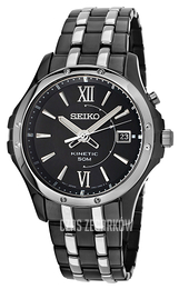 Seiko Czarny/Stal Ø41 mm SKA551