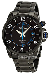 Seiko Dress Czarny/Stal Ø41 mm SKA555