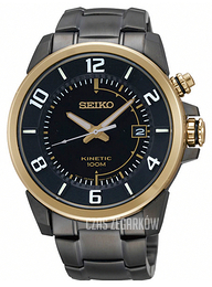 Seiko Czarny/Stal Ø41 mm SKA556