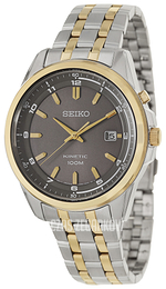 Seiko Kinetic Szary/Stal w odcieniu złota Ø42 mm SKA634