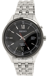 Seiko Kinetic Czarny/Stal Ø43 mm SKA659P1