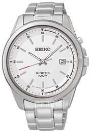 Seiko Kinetic Srebrny/Stal Ø42 mm SKA673P1