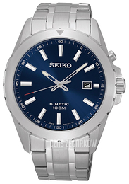 Seiko Kinetic Niebieski/Stal Ø42 mm SKA695P1
