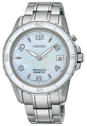 Seiko Sportura Biały/Stal Ø37 mm SKA879P1