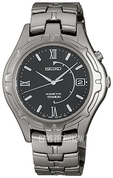 Seiko Kinetic Szary/Tytan Ø40 mm SKH681