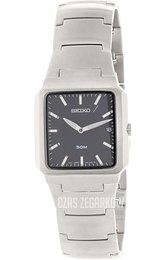 Seiko Dress Czarny/Stal SKK281