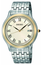 Seiko Biały/Stal Ø38 mm SKK706P1