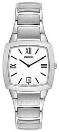 Seiko Biały/Stal Ø34 mm SKP205
