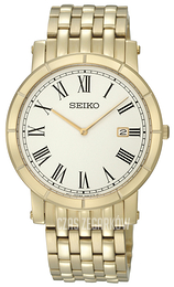Seiko Biały/Pozlacana Ø38 mm SKP366P1