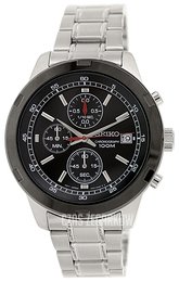 Seiko Czarny/Stal Ø44 mm SKS427P1