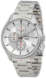 Seiko Chronograph Srebrny/Stal Ø44 mm SKS535P1