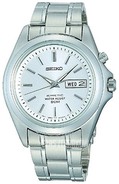 Seiko Kinetic Srebrny/Stal Ø39 mm SMY018P1