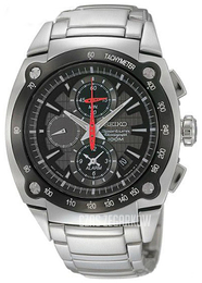 Seiko Sportura Czarny/Stal Ø42 mm SNAA95