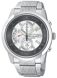 Seiko Biały/Stal Ø44 mm SNAB15