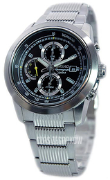 Seiko Czarny/Stal Ø44 mm SNAB17
