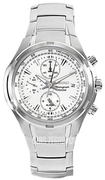 Seiko Biały/Stal Ø42 mm SNAE39