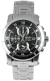 Seiko Czarny/Stal Ø41 mm SNAF31P1