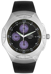 Seiko Czarny/Guma Ø42 mm SND401