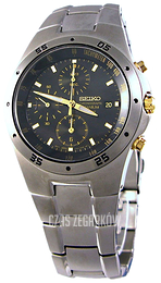 Seiko Chronograph Czarny/Tytan Ø40 mm SND451P1