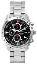 Seiko Czarny/Stal Ø44 mm SNDB59P1