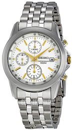 Seiko Chronograph Srebrny/Stal Ø39 mm SNDC11