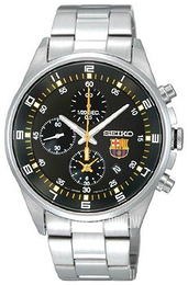 Seiko Chronograph Czarny/Stal Ø40 mm SNDD23