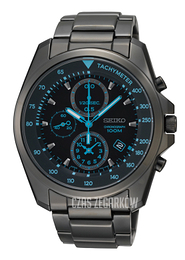 Seiko Chronograph Czarny/Stal Ø44 mm SNDD67P1