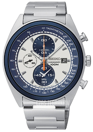 Seiko Chronograph Beżowy/Stal Ø43 mm SNDF87P1