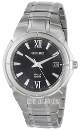 Seiko Dress Czarny/Stal Ø40 mm SNE087P1