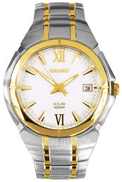 Seiko Biały/Stal Ø41 mm SNE088P1
