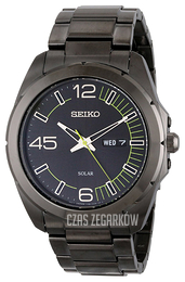 Seiko Czarny/Stal Ø45 mm SNE275