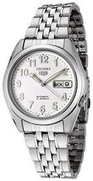 Seiko 5 Biały/Stal Ø38 mm SNK377K