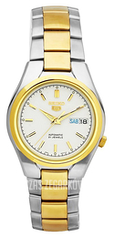 Seiko Biały/Stal Ø37 mm SNK608
