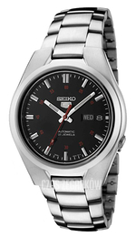 Seiko Seiko 5 Czarny/Stal Ø38 mm SNK617
