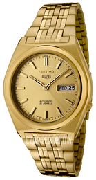 Seiko 5 Żółte złoto/Stal w odcieniu złota Ø38 mm SNK642K1