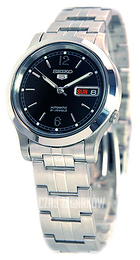 Seiko Czarny/Stal Ø38 mm SNK799K1