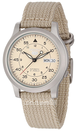 Seiko Dress Beżowy/Tkanina Ø37 mm SNK803