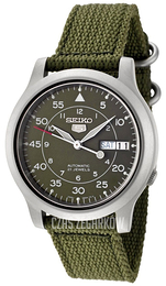 Seiko 5 Zielony/Tkanina Ø37 mm SNK805