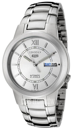 Seiko 5 Srebrny/Stal Ø38 mm SNKA19