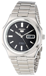 Seiko 5 Czarny/Stal Ø37 mm SNKK47