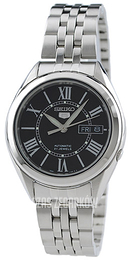 Seiko 5 Czarny/Stal Ø38 mm SNKL35K1