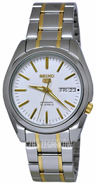 Seiko 5 Biały/Stal Ø37 mm SNKL47K1