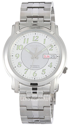 Seiko 5 Biały/Stal Ø37 mm SNKL89