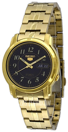 Seiko Dress Czarny/Stal w odcieniu złota Ø37 mm SNKL96